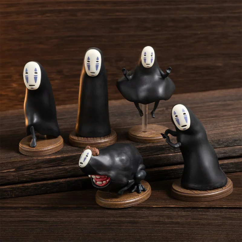 Collection Kaonashi Spirited Away 6cm Blind Box - Caixa Inteira (6 Unidades)